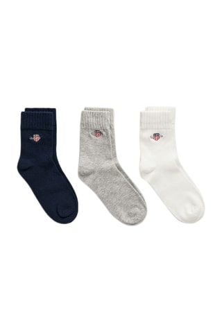 3 paires de chaussettes - Bleu marine