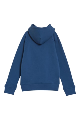 Sweat regular à capuche - Bleu