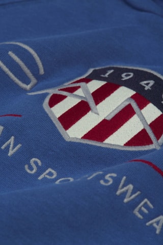 Sweat regular à capuche - Bleu