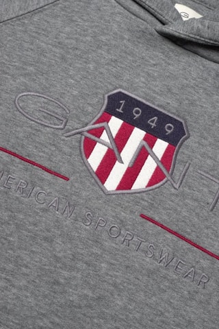 Sweat regular à capuche - Gris