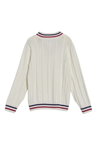 Pull relaxed - Écru