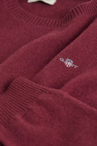 Pull regular en laine - Bordeaux