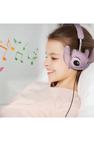 Casque stéréo filaire Angel Lilo et Stitch Disney - Violet - Dès 4 ans