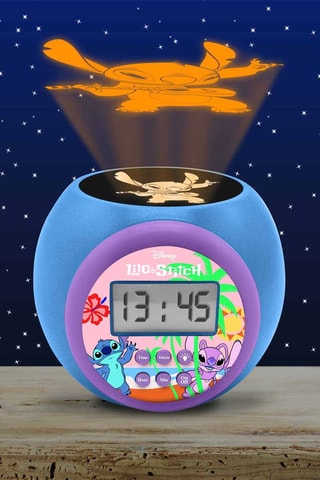 Réveil projecteur Stitch Lilo et Stitch Disney - Dès 4 ans