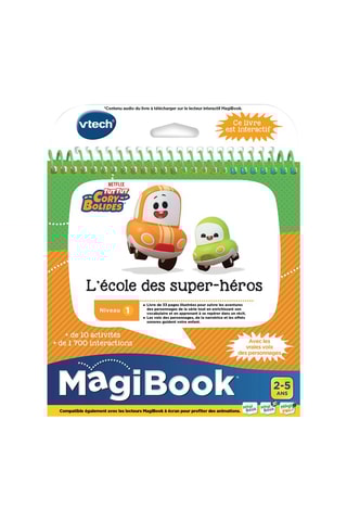 Livre éducatif MagiBook L'école des superhéros Tut Tut Cory Bolides - Dès 2 ans