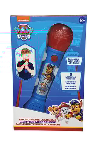 Microphone lumineux Pat' Patrouille -  Dès 3 ans