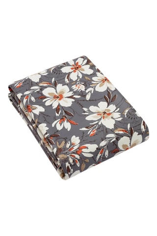 Nappe rectangulaire Champ nocturne - Gris foncé et blanc