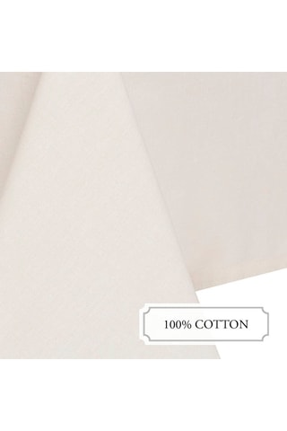 Nappe rectangulaire Chambray - Blanc cassé