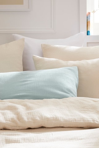 Parure de couette 85 fils/cm² Uni - Taupe