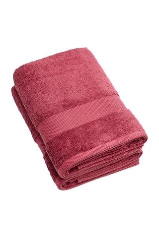 2 draps de bain - Rose blush - 70 x 140 cm 