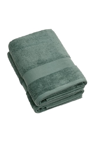 Drap de bain 570 g/m² - Vert bouteille - 70 x 140 cm