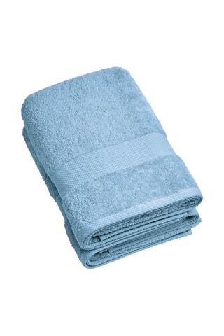 2 draps de bain - Ciel - 70 x 140 cm 