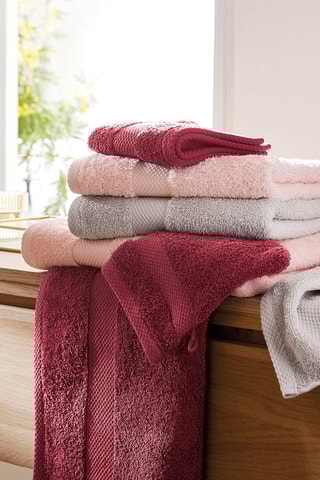 Drap de bain - Rose blush - 100 x 150 cm 