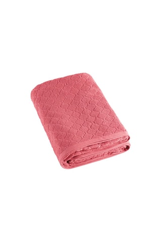 Drap de bain 570 g/m² - Rose hibiscus - 100 x 150 cm