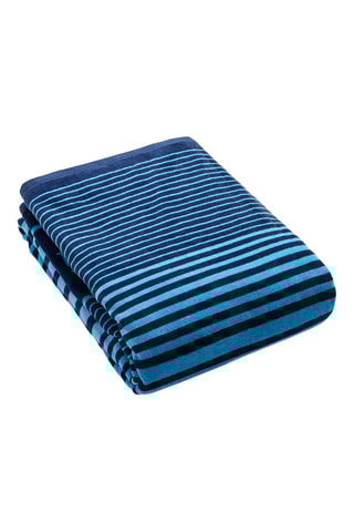 Drap de bain Mélina - Bleu - 90 x 180 cm