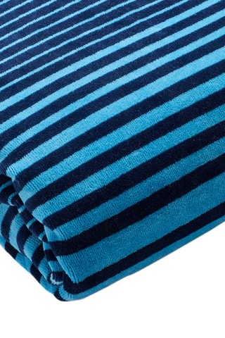 Drap de bain Mélina - Bleu - 90 x 180 cm