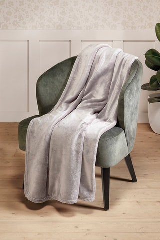 Plaid polaire Uni en molleton de flanelle Uni - Taupe - 180 x 220 cm