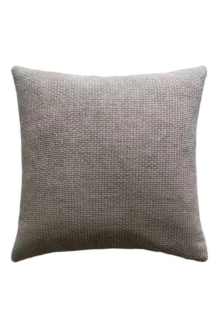Housse de coussin Rosalie - 45 x 45 cm - Gris clair