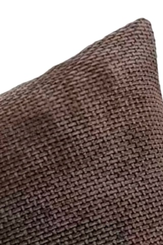 Housse de coussin Rosalie - 45 x 45 cm - Marron