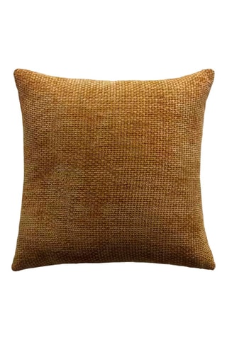 Housse de coussin Rosalie - 45 x 45 cm - Jaune moutarde