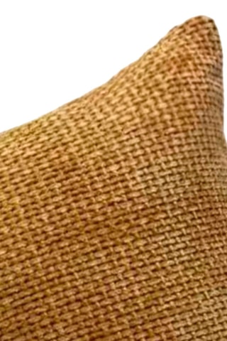 Housse de coussin Rosalie - 45 x 45 cm - Jaune moutarde