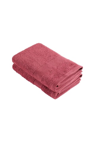 2 torchons - Rose blush