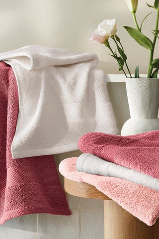 2 torchons - Rose blush