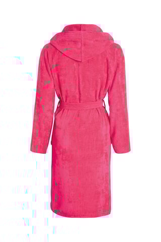 Peignoir à capuche - Fuchsia