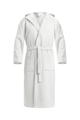 Peignoir Nid d'abeille - Blanc