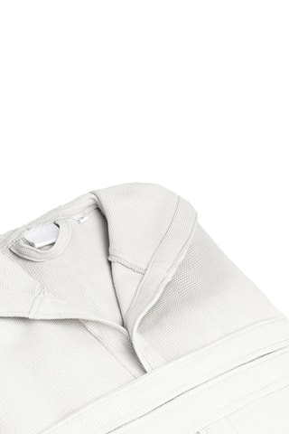 Peignoir Nid d'abeille - Blanc