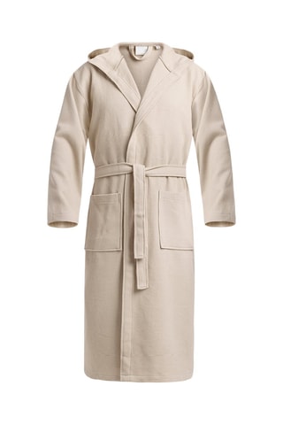 Peignoir Nid d'abeille - Taupe