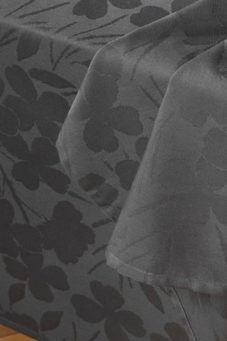 4 serviettes invité Cresson de fontaine - Gris foncé - 50 x 50 cm