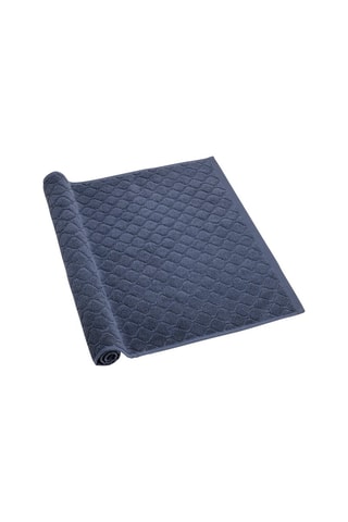 Tapis de bain - Bleu marine - 50 x 70 cm 