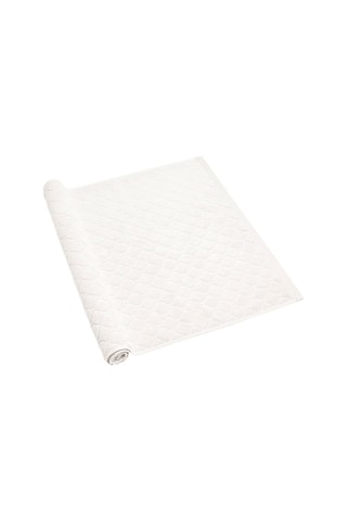 Tapis de bain - Blanc - 50 x 70 cm 