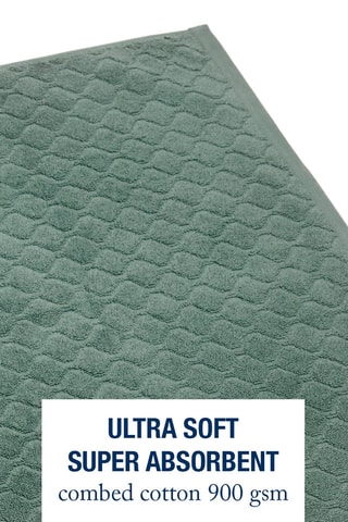 Tapis de bain - Vert Bouteille - 50 x 70 cm