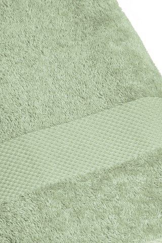 4 gants de toilette - Vert amande