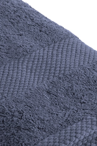 2 serviettes invités - Bleu marine