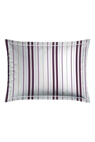 2 taies d'oreiller en satin de coton Elsa - 80 fils/cm² - Mauve