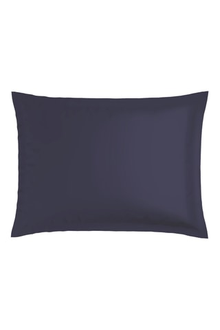 2 taies d'oreiller en satin de coton Antibes - 80 fils/cm² - Bleu