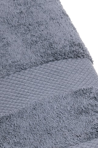 2 serviettes de toilette - Bleu - 50 x 100 cm