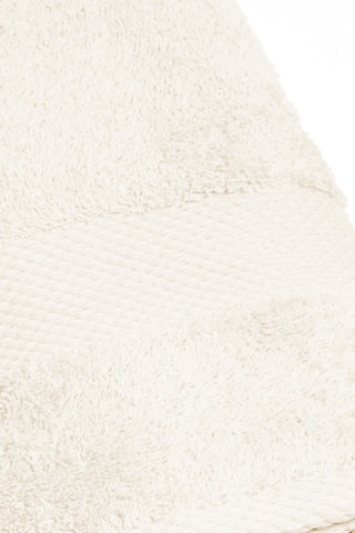 2 serviettes de toilette - Ivoire - 50 x 100 cm