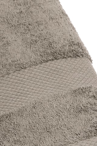 2 serviettes de toilette - Marron - 50 x 100 cm