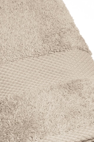 2 serviettes de toilette - Taupe - 50 x 100 cm