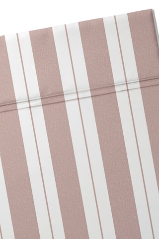 Drap plat en satin de coton Chloé - 80 fils/cm² - Vieux rose