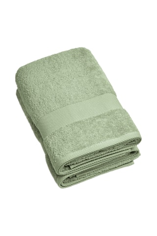 Drap de bain - Vert - 70 x 140 cm