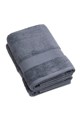 Drap de bain - Bleu - 70 x 140 cm