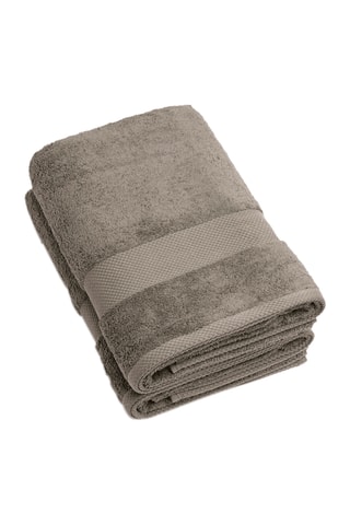 Drap de bain - Marron - 70 x 140 cm