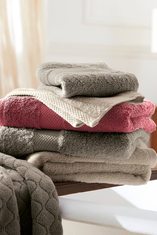 Drap de bain - Marron - 70 x 140 cm