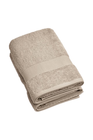 Drap de bain - Taupe - 70 x 140 cm