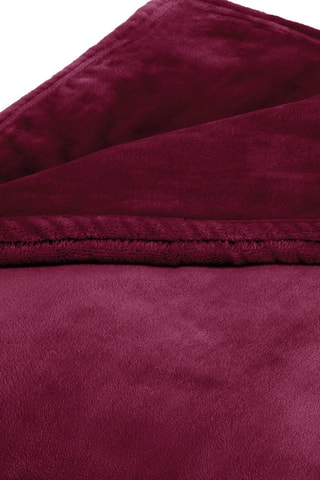 Plaid - Bordeaux - 180 x 220 cm